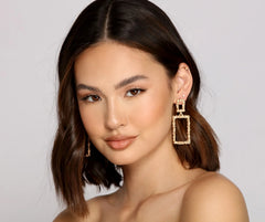 Fabulous And Chic Door Knocker Earrings