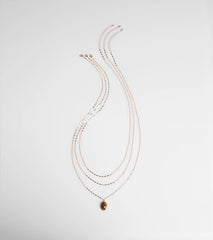 Keep It Gorgeous Three-Pack Stone Pendant Necklace